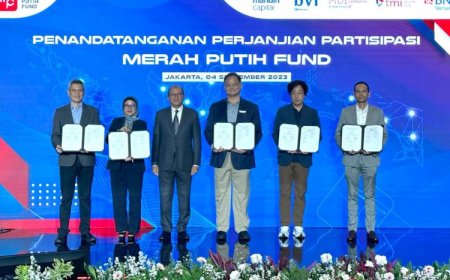 Partisipasi TelkomGroup Dukung Pendanaan Startup Nasional melalui Peresmian Merah Putih Fund