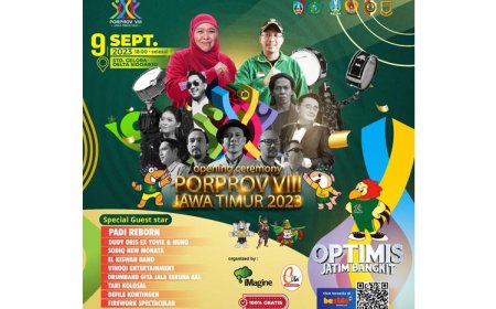 Gubernur Jatim Undang Masyarakat Meriahkan Opening Ceremony Porprov VIII Jatim