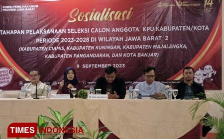 Tahapan Pelaksanaan Seleksi Calon Anggota KPU Disosialisasikan