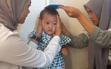 Mahasiswa KSM-T 15 Unisma Malang Bantu Kegiatan Posyandu Balita di Dusun Pandan