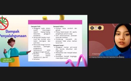 UB Gelar Webinar: Butuh Peran Generasi Z Berantas Narkoba di Indonesia