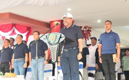 Gubernur Maluku Pimpin Upacara Peringatan Haornas ke-40