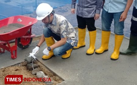 Letakkan Batu Pertama Pembangunan Biogas Greenfields Farm 2, Wabup Blitar Berharap Limbah Tak Lagi Jadi Masalah