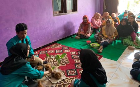 KSM-T 69 Unisma Malang Berdayakan Warga Dusun Kaliasem dengan Mengolah Limbah Serabut Kelapa