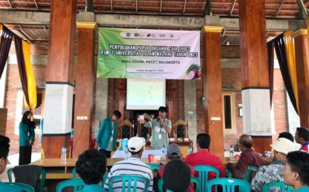 Manfaatkan Limbah Pertanian, KSM Unisma Malang Bikin POC di Desa Kemiri