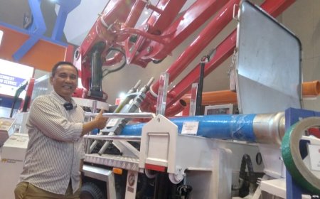 Farrasindo Group Concrete Pump & Batch Pump Perkenalkan Inovasi Barunya