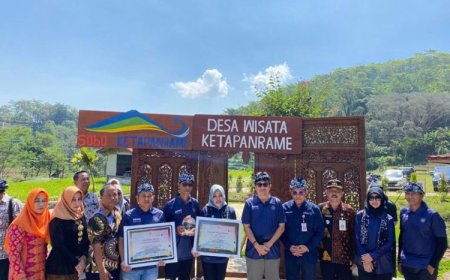 Desa Ketapanrame Binaan Ubaya Raih Penghargaan dari Kemenparekraf
