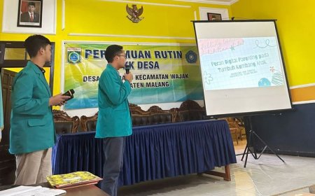Pentingnya Parenting Pada Anak, Mahasiswa KSM-T Unisma Malang Ajak Ibu PKK Awasi Tumbuh Kembang Anak