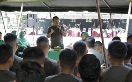 Pangdam V Brawijaya Membakar Semangat Prajurit Yonzipur 5/ABW yang akan Bertugas ke Papua