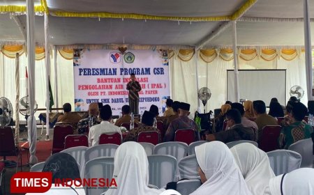 Peduli Lingkungan, SMK Darul Ulum Kepuhdoko Jombang Terima CSR Ipal Domestik