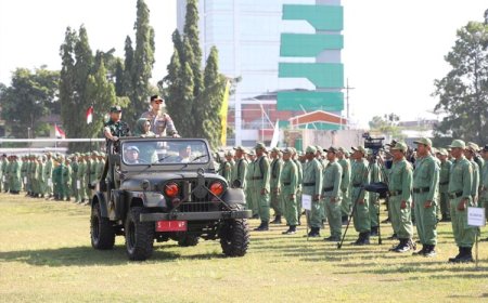 Ribuan Linmas Jombang Siap Mengawal Pemilu 2024
