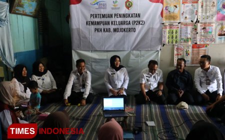 Bulik Soima, Edukasi dan Bagi-Bagi Doorprize Dinsos Kabupaten Mojokerto