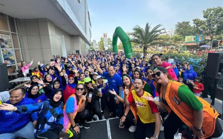 Syarief Hasan Gelar Pengobatan Gratis dan Senam Massal di Cianjur