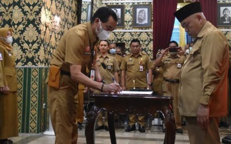 Wahyu Jabat Pj Wali Kota Malang, Bupati Malang Tunjuk Kepala BKPSDM Sebagai Plh Sekda