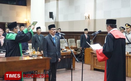 Sah! Atmaji Resmi Dilantik Gantikan Suharwanta sebagai Wakil Ketua DPRD DIY