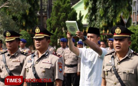 Tingkatkan Kinerja dan Pelayanan, Polresta Banyuwangi Mutasi 4 Perwira