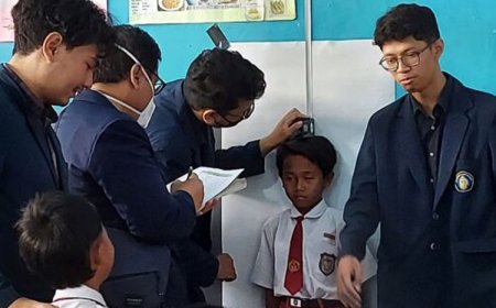 Deteksi Disbiosis Mikroba Usus, Cara FK UB Cegah Stunting Siswa di Kabupaten Malang