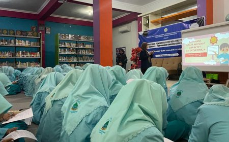 Tim S1 Gizi Unesa Surabaya Sosialisasi Aksi Bergizi Pedoman Umum Gizi Seimbang dan Isi Piringku di Sidoarjo