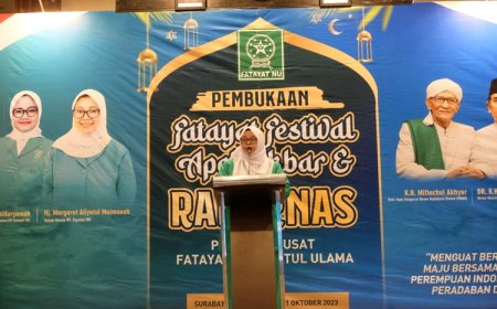 PP Fatayat NU Konsolidasi di Surabaya, Bahas Gerakan Perubahan