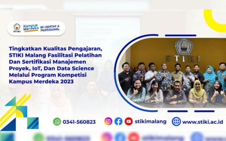STIKI Malang Fasilitasi Pelatihan dan Sertifikasi Manajemen Proyek, IoT, dan Data Science