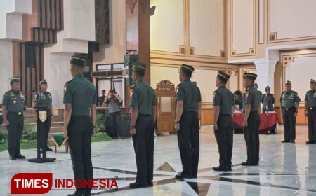 Pesan Penting Pangdam V Brawijaya kepada Prajurit yang Naik Pangkat