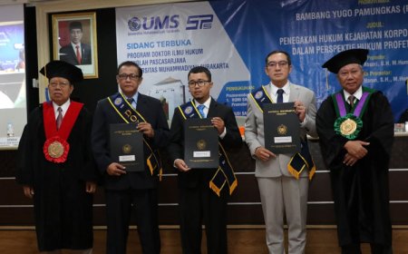 Selamat, Kapolresta Denpasar Raih Gelar Doktor di UMS dengan Nilai Cumlaude