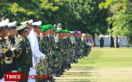 Dandim Banyuwangi Ajak Prajurit TNI Tetap Profesional dan Manunggal dengan Rakyat