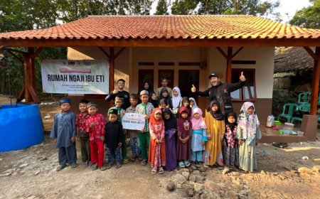 Golden Future Indonesia Bangun dan Renovasi Rumah Ngaji Pelosok Negeri