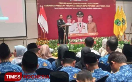 Bupati Majalengka Karna Sobahi: Kenaikan Pangkat PNS adalah Penghargaan Kinerja