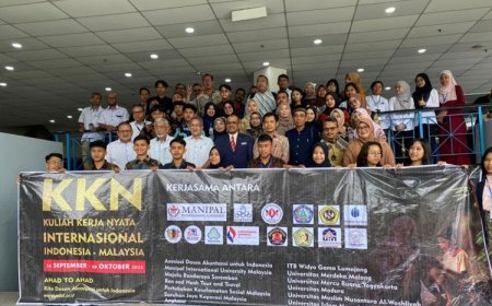 Prodi Akuntansi UMBY Terjunkan Mahasiswa KKN ke Angkasa Malaysia
