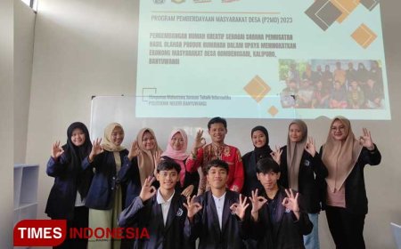 Keren! Mahasiswa Poliwangi Raih Pendanaan untuk Pengembangan Rumah Kreatif