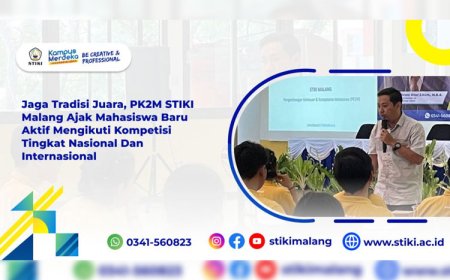 Jaga Tradisi Juara, PK2M STIKI Malang Ajak Mahasiswa Baru Aktif Mengikuti Kompetisi Tingkat Nasional dan Internasional