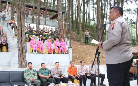 Bersama Masyarakat Polres Banjarnegara Bangun Kemitraan Cegah Karhutla