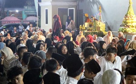 Sekolah Islam Shafta Kirab Perayaan Maulid Nabi dan Sambut Hari Santri