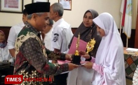 Zahra Nur Syahidah, Juara I Lomba Penulisan Naskah HUT Kota Tasikmalaya