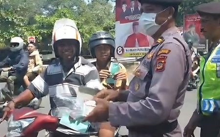 Polda Bali Imbau Bermasker di Kawasan Kebakaran TPA Sawung yang Terus Meluas