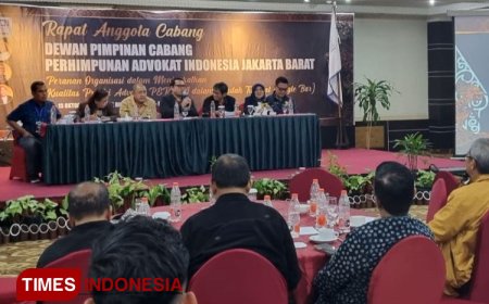 Advokat Peradi Jakarta Barat Terus Gaungkan Semangat Wadah Tunggal