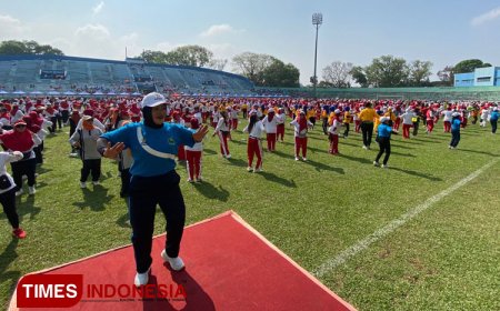 KORMI Kota Malang Rayakan HUT ke&#45;23 dengan Senam Kebangsaan