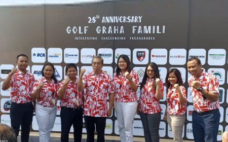 Golfer Manca dan Domestik Ramaikan Turnamen Anniversary GGF ke-28