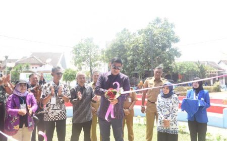 Wali Kota Kediri Melaunching Kampung Keren Wisata Batik Dermo