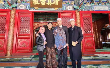 Mendes PDTT Ajak Asosiasi Islam China Kerja Sama Lintas Agama dan Budaya