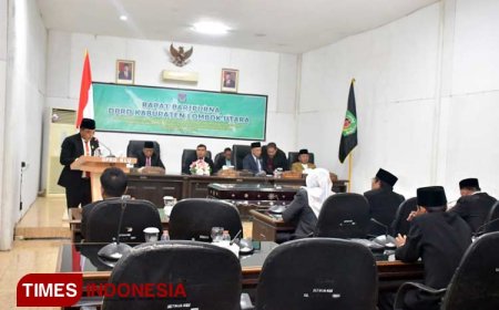 DPRD Lombok Utara Gelar Rapat Paripurna KUA APBD dan PPAS 2024