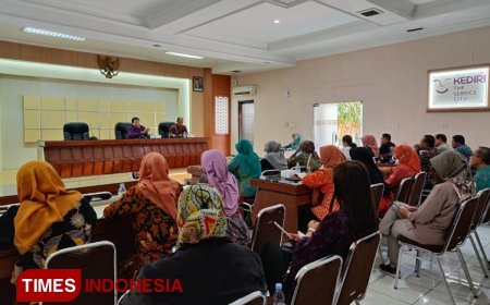 Wujudkan Satu Data Kota Kediri, Diskominfo Gelar Sosialisasi Statistika Seluruh Kelurahan