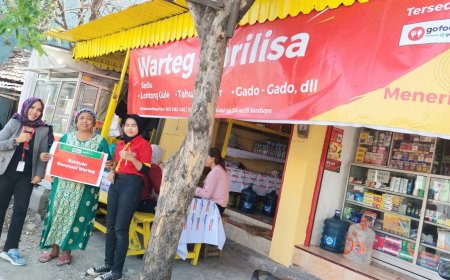 Alfamart dan Bank Aladin Syariah Renovasi Warung Majukan UMKM