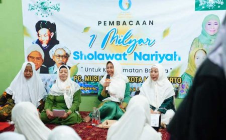 Wali Kota Mojokerto Ikuti Pembacaan 1 Miliar Shalawat Nariyah