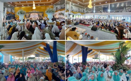 Semarak Maulid Nabi SAW di Ponpes Al-Basyir Bogor dihadiri oleh ribuan Jama’ah dan Qori’ Internasional