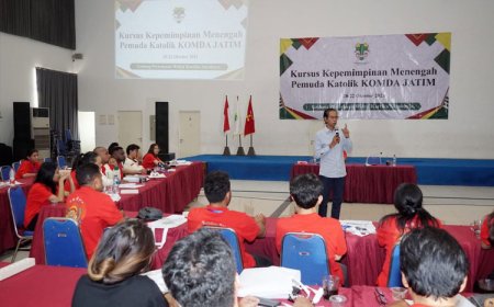 Pemuda Katolik Jatim Gelar KKM, Ajak Peserta Terlibat dan Sukseskan Pemilu 2024
