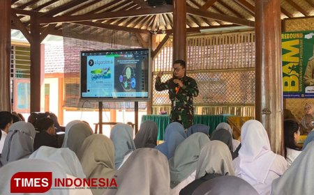 Banyuwangi Ayo Mengajar, Dandim 0825 Ajak Siswa Melek Digitalisasi