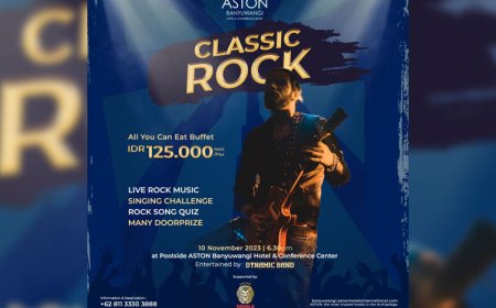 Nonton Konser Rock di ASTON Hotel Banyuwangi, Bisa Dapat Gratis Makan Sepuasnya!
