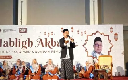 Meriahkan Hari Sumpah Pemuda, Pemuda Sariharjo Sleman Gelar Tabliq Akbar